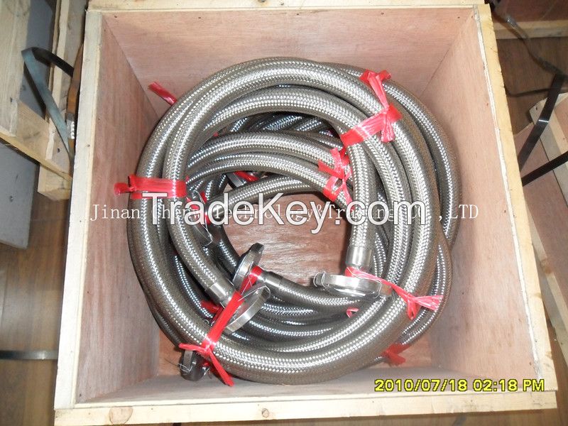 Teflon Lined Spool Pipe for Aggressive Medium