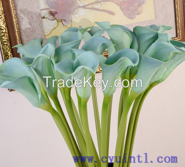38 inch real touch PU artificial flowers calla lily