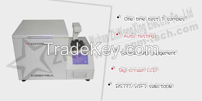 Automatic water soluble acid tester
