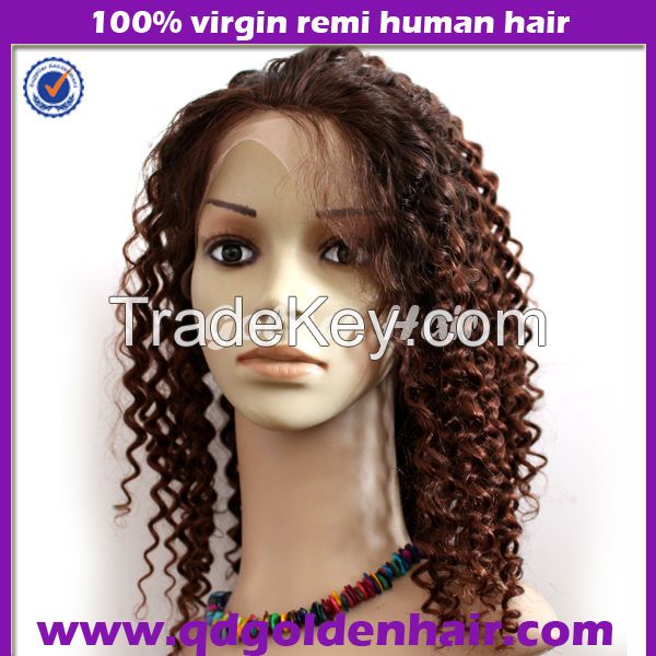 Golden Hair High Quality Braided Lace Wigs For Black Women