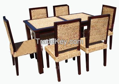 Rattan and Hyacinth Chairs