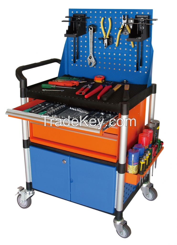 Made in Taiwan Heavy Duty Plastic Tool Cabinet and Tool Cart Series