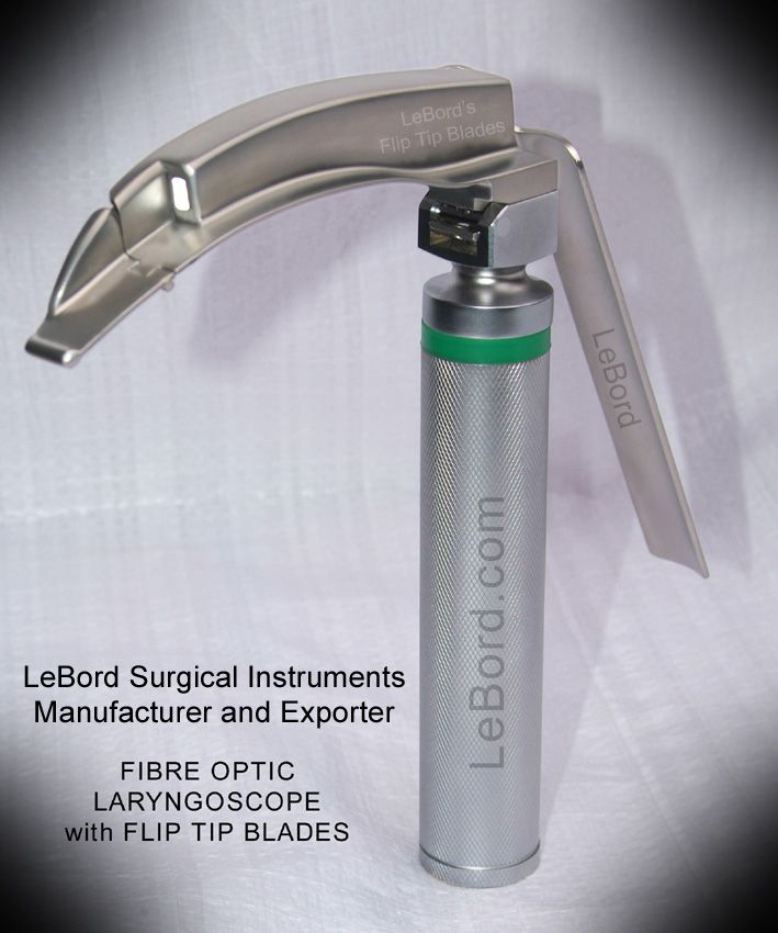 Surgical Laryngoscope Flip Tip Blade