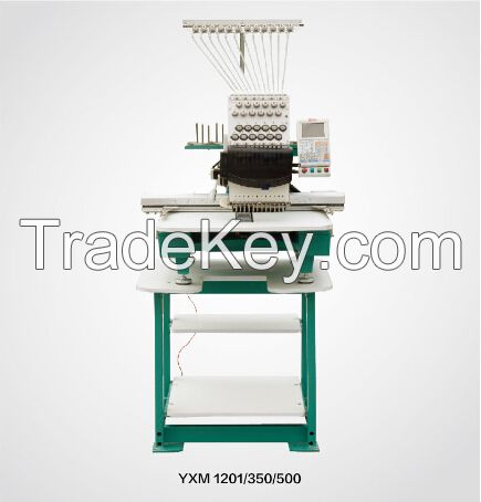 YXM1201 Computerized Ready Cap Embroidery Machine