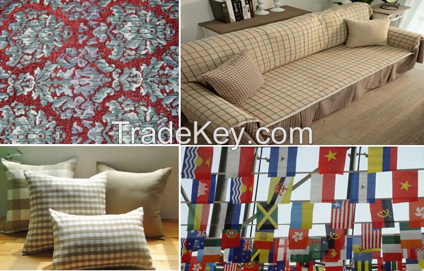 Sofacover, Cushion Cover, Chenille Fabric, Flag (ref:D/Rongxin)