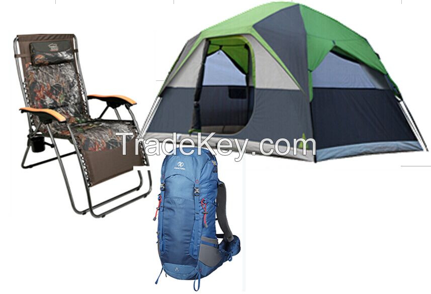 Mountaineering Bag, folding chair, tent (ref: D/Hengfeng top leisure)