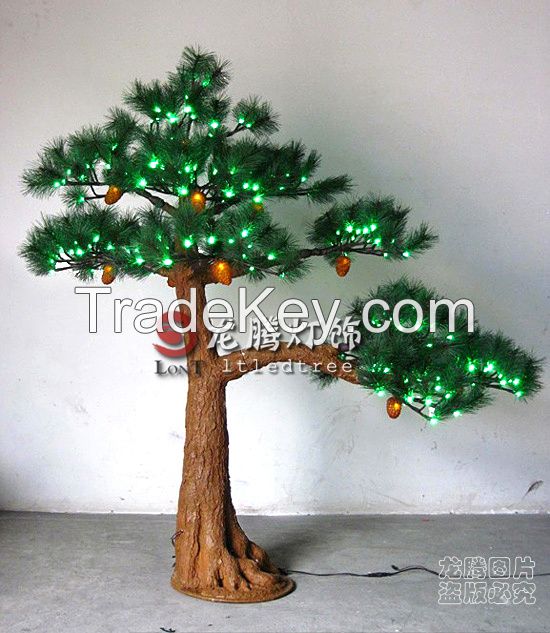 LED Waterproof artificial outdoor cedar tree lighting SH208