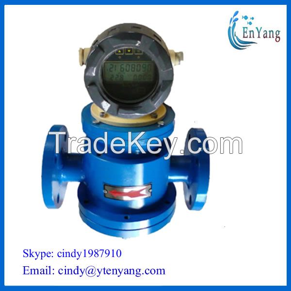 Heavy oil oval gear flow meter made in China /diesel fuel oil flow meter