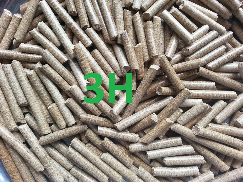 Rice husk pellet from Vietnam