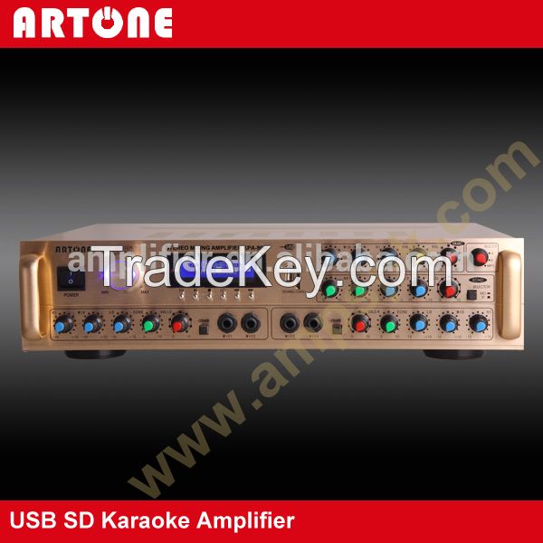 Stereo Karaoke Amplifier with MP3 USB SD Card KPA-90B