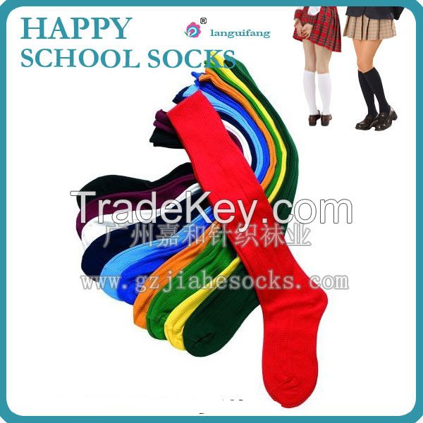 China sock factory OEM service  Socks for School Socks, student socks