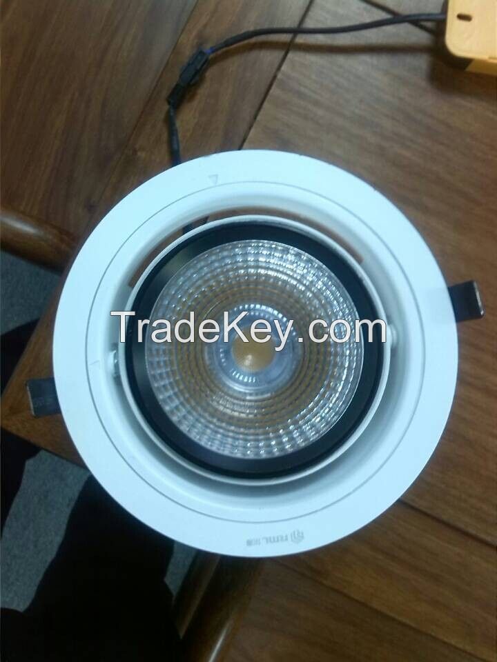 NEW design led ceiling spotlight for brand store  lighting area