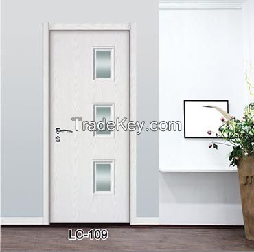 PVC glass door