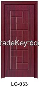 PVC MDF wooden door interior door