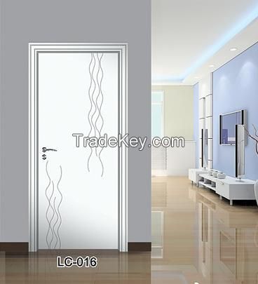 PVC plastic interior door