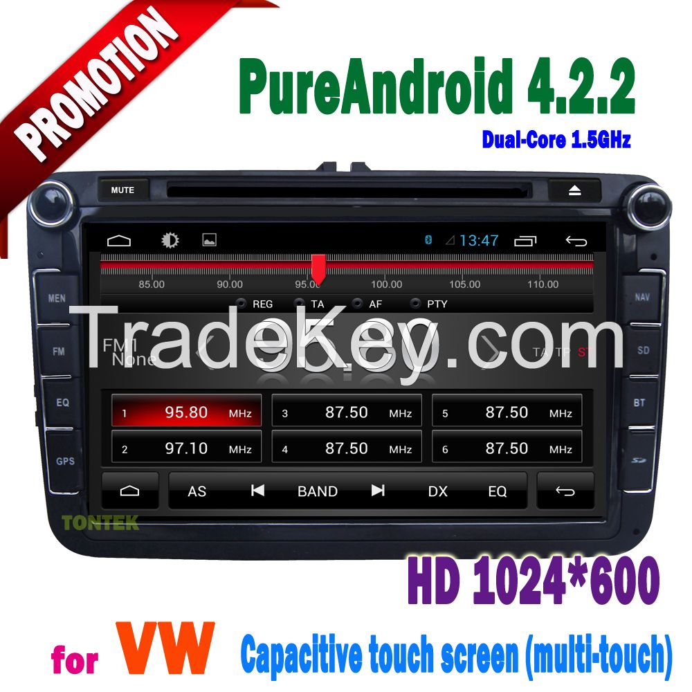 In-dash Car stereo radio/dvd/gps/mp3/3g navi system for VW polo golf magotan passat jetta cc