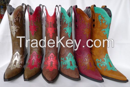 Women Western Cowboy Boots