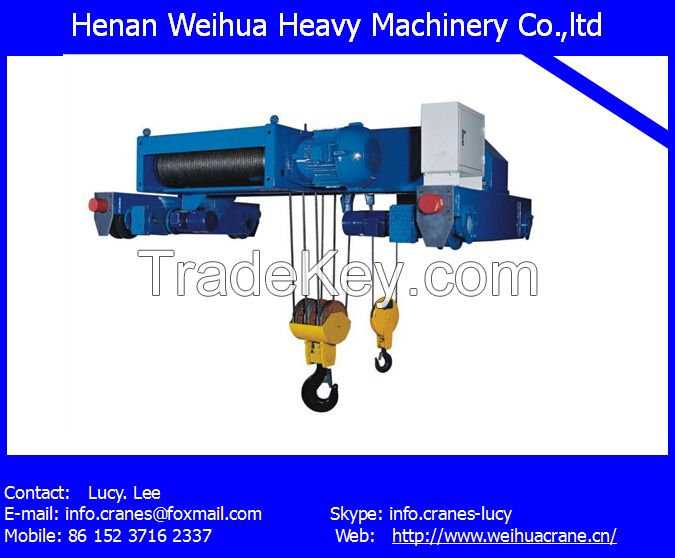 1T electric Wire Rope Hoist