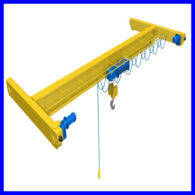 10T factory use single girder overhead crane with CE