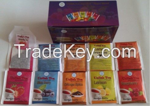 Range of Flavoured/Unflavoured High Quality Ceylon Tea