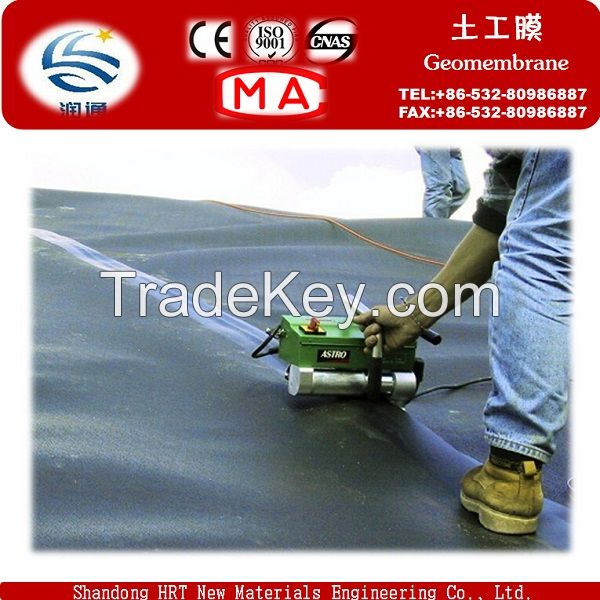 Textured Smooth HDPE Geomembrane for Salt Pond