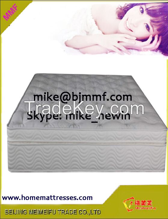 2015 queen size pocket coil spring mattress