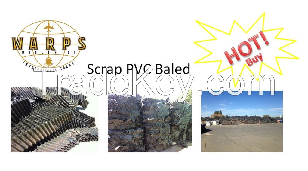 Scrap PVC Baled (Rigid) (BLACK)