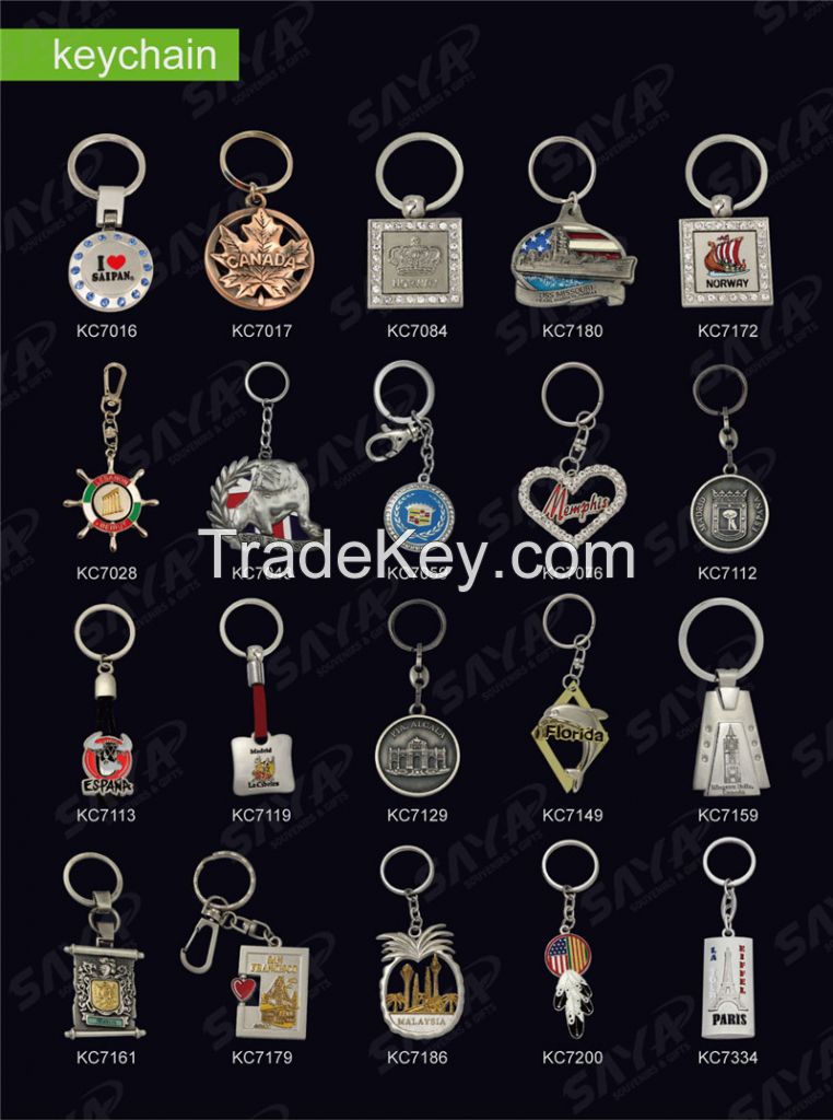 Tourist souvenir keychain