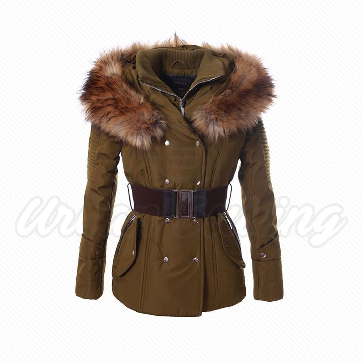 Women Parka Style Jacket USI-9645