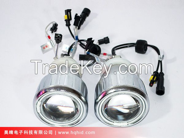 2.5inch hid bi-xenon projector lens light with angle eyes(2.5HQC)