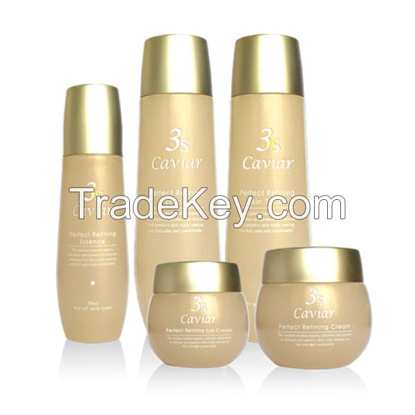 Cosmetic, Korean cosmetic, caviar cream, caviar skin care set, anti-wrinkle cream, anti-aging, whitening cream