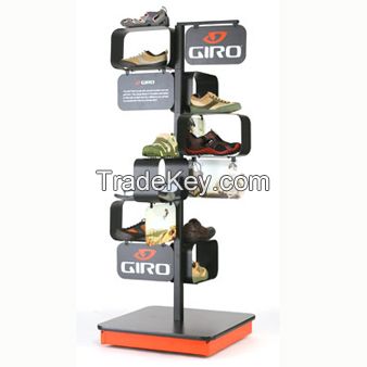 Metal shoes display stand
