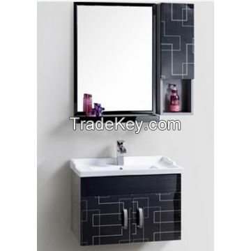 OEM Stainless steel bathroom vanities 60cm with side cabinet