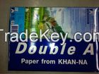 BEST QUALITY A4 COPY PAPER DOUBLE A (80GSM/75GSM/70GSM) FOR SALE