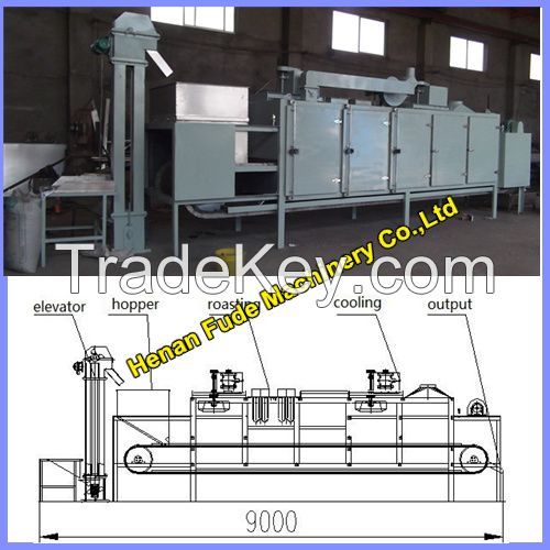 hot air peanut roaster, grain drying equipment, pistachio nuts roasting machine