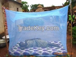 100%polyester long lasting insect treated rectangle/box mosquito net/bar