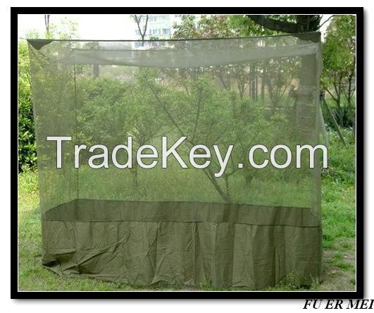 100%polyester long lasting insect treated rectangle/box mosquito net/bar