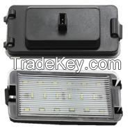 18SMD SEAT LED License Plate Light