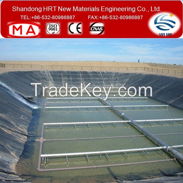 20/40/60/80 mil  Waterproofing HDPE/LDPE/PVC/ECB Geomembrane