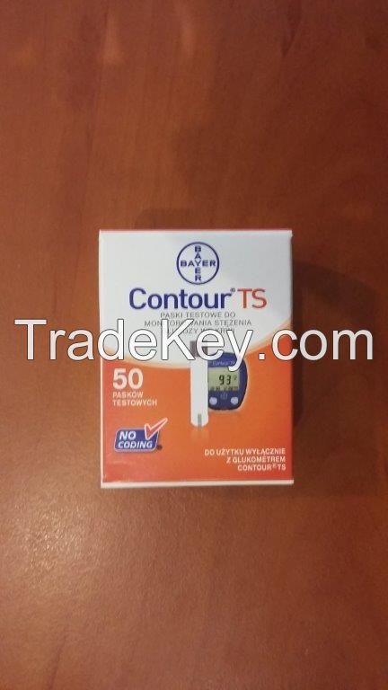 CONTOUR TS 50 TEST STRIP