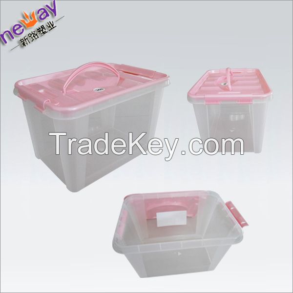 High quality clear plastic storage box