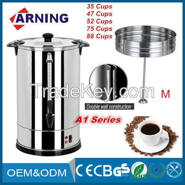 Stainless Steel Coffee Maker Machine Commercial Coffee Urn