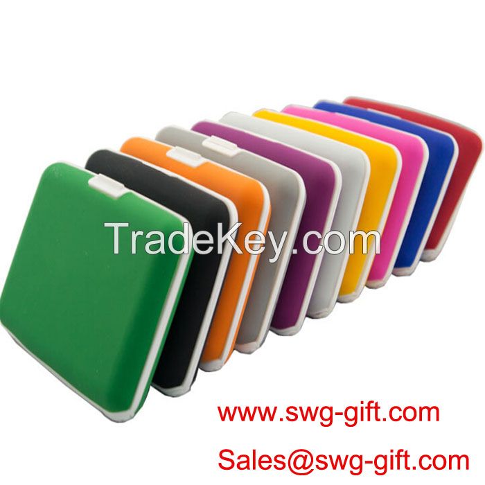 Silicone card holder, card box