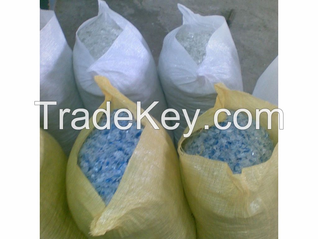 Recycled PET Flakes / PET Bottles Plastic Scrap Price/PET Granules