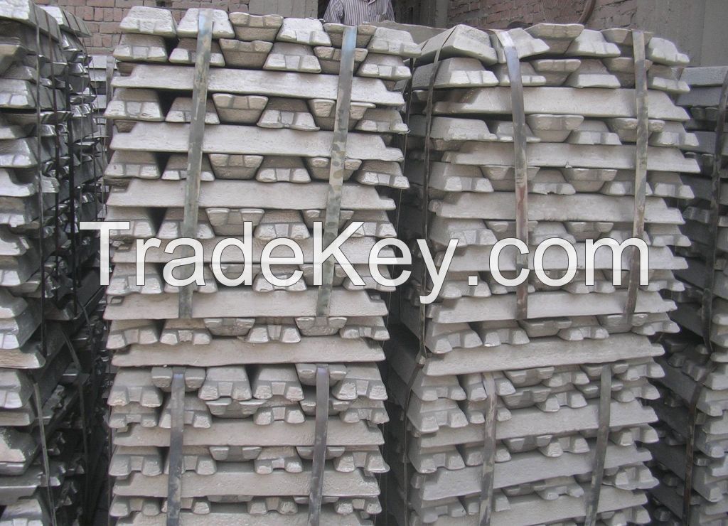 Factory supply 99.7% Pure Aluminum ingot/high quality aluminum ingot