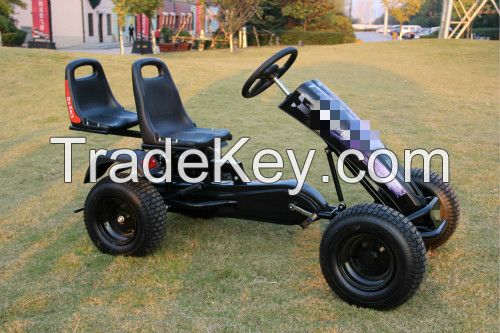 Two seat adult pedal go kart