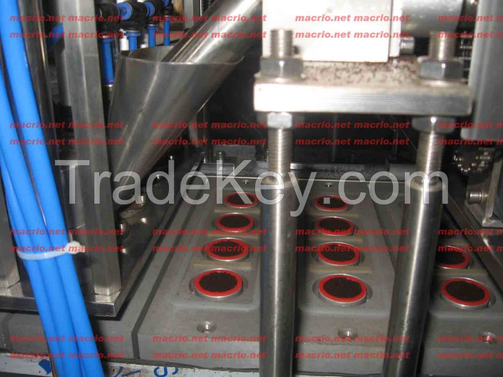 coffee capsules filling machine