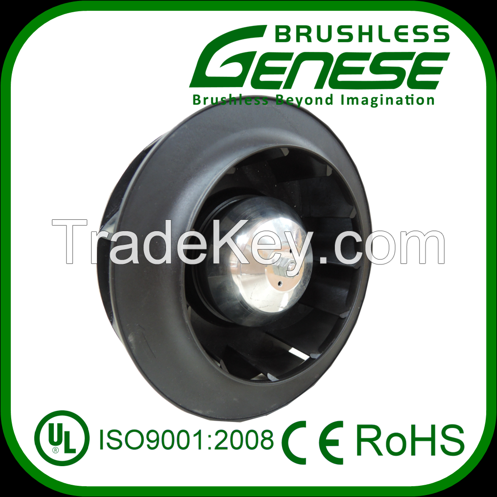 High efficiency 55W Brushless DC Centrifugal Fan