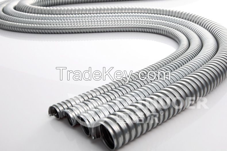 Galvanized metal(steel band) corrugated flexible conduit/pipe/hose/tube/tubing
