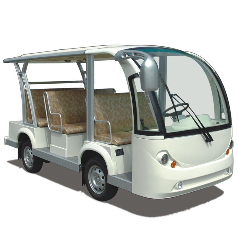 electric shuttle bus, electric bus, electric sightseeing bus, 6088K, electric sightseeing car, 8 seats, big bus mirror, auto-grade lights, 12' wheel, both DC and AC